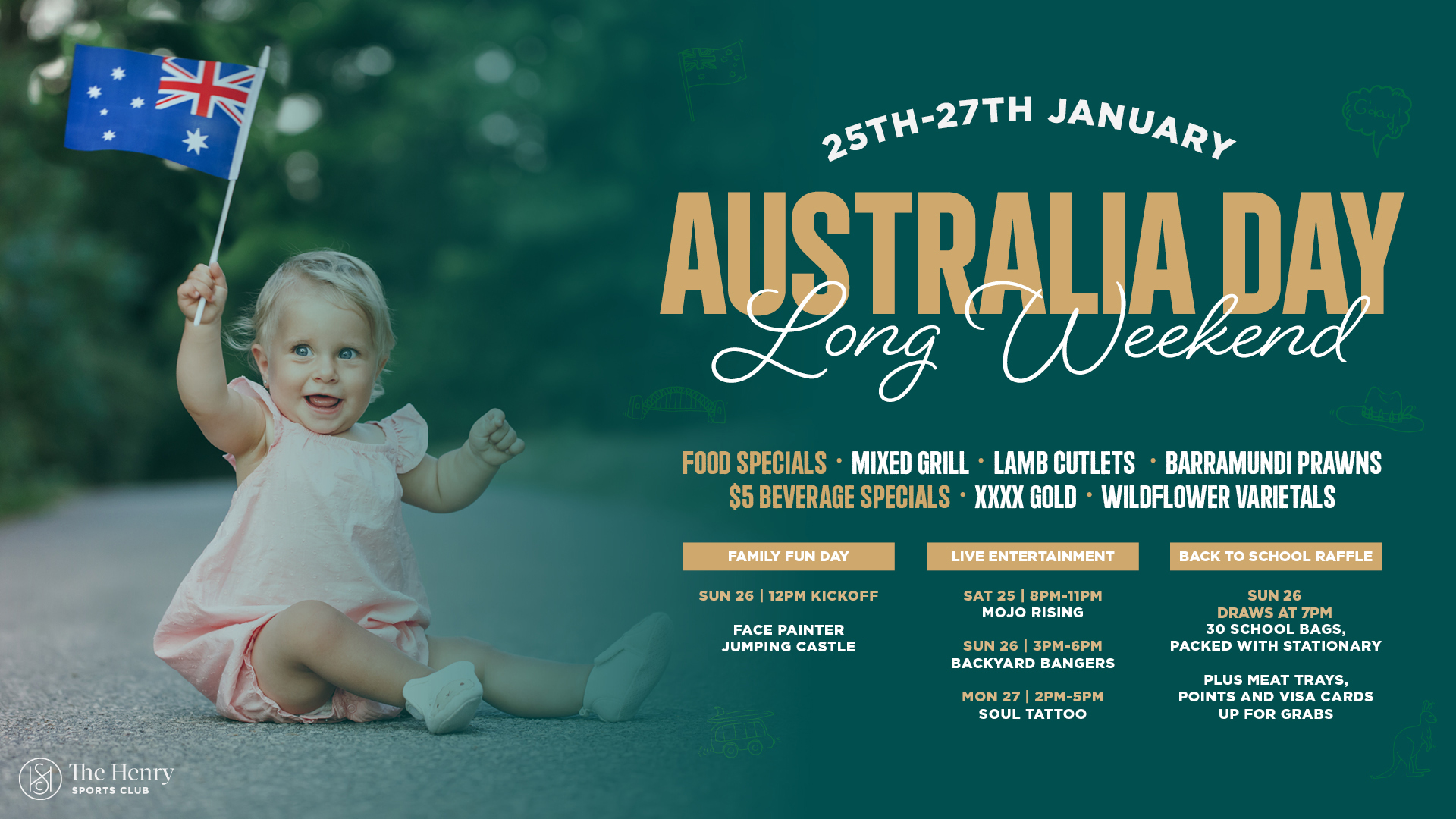 Australia Day Long Weekend