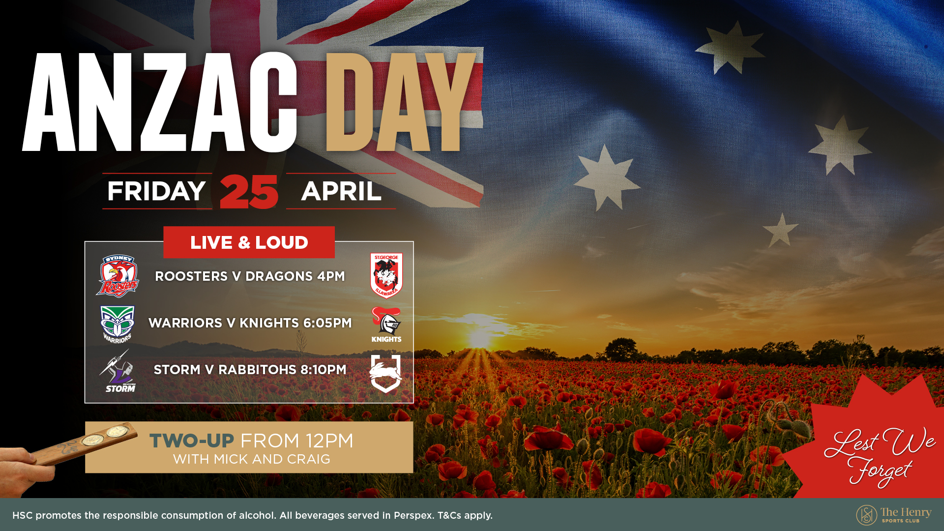 Anzac Day at The Henry