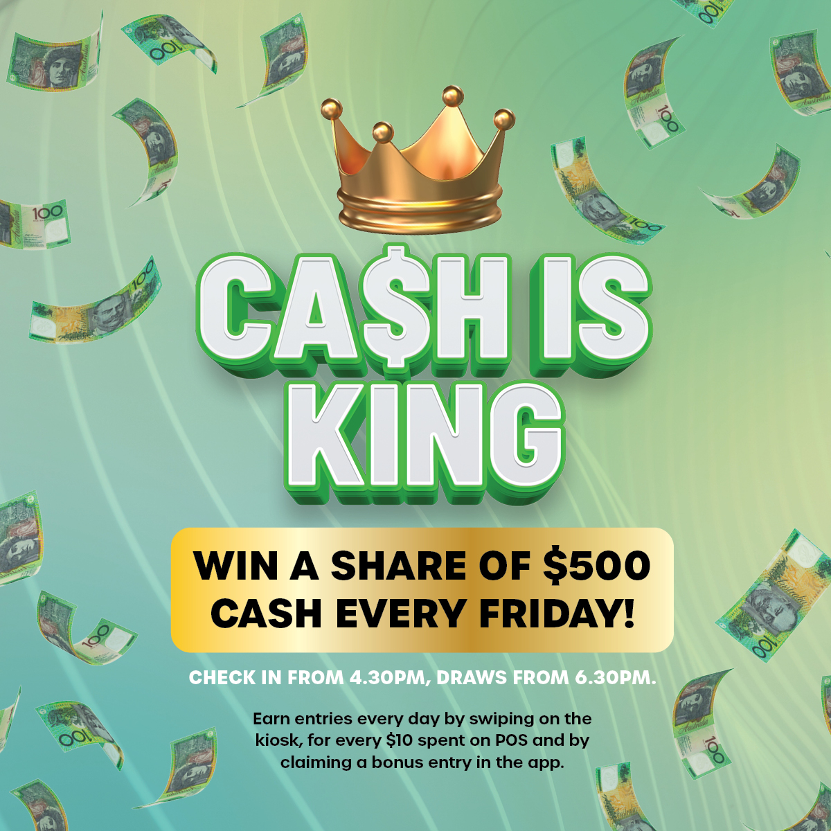 Ca$h is King