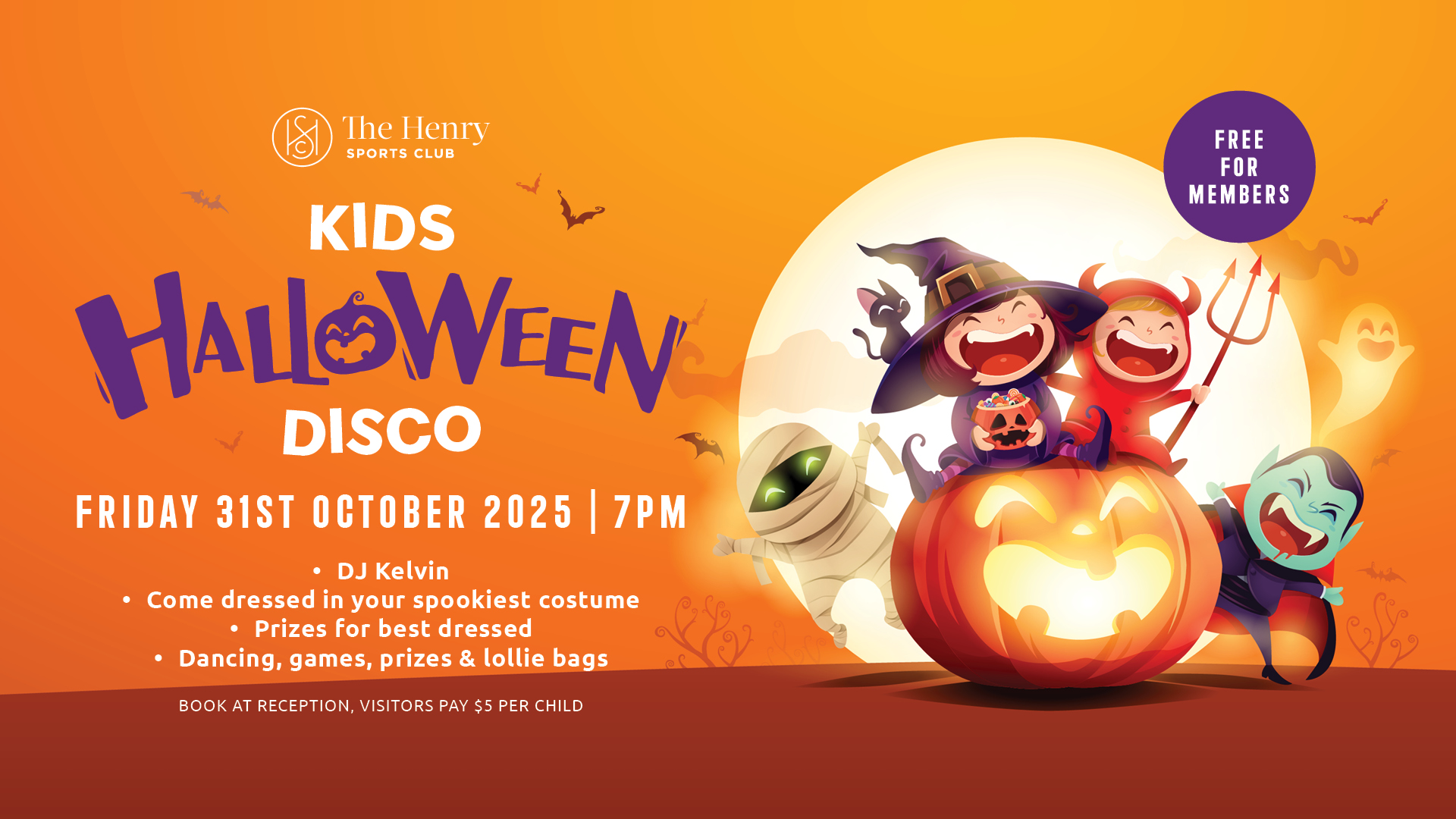 Kids Halloween Disco