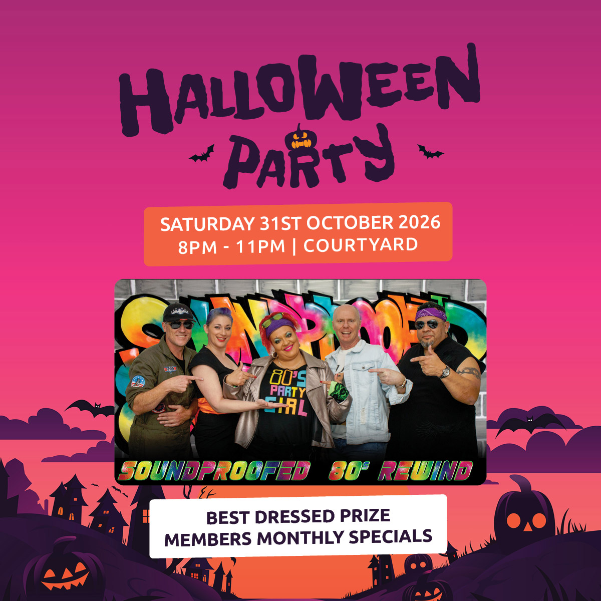Halloween Meets the 80s