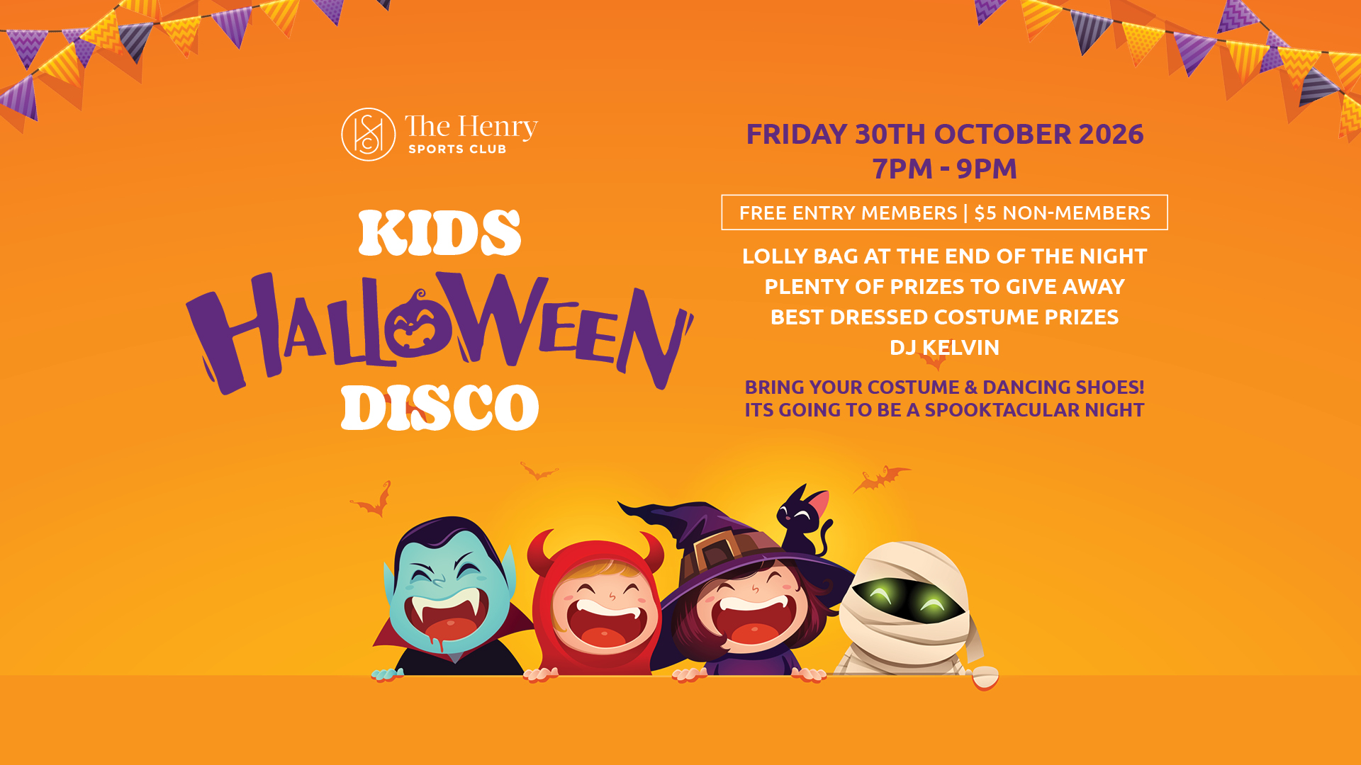 Kids Halloween Disco