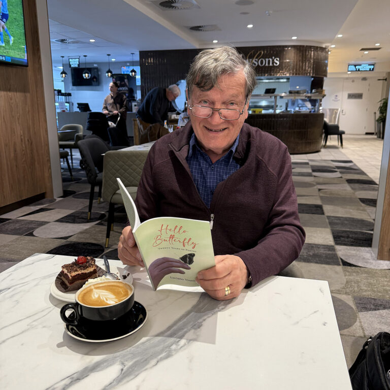 Life member Lu launches his poetry book